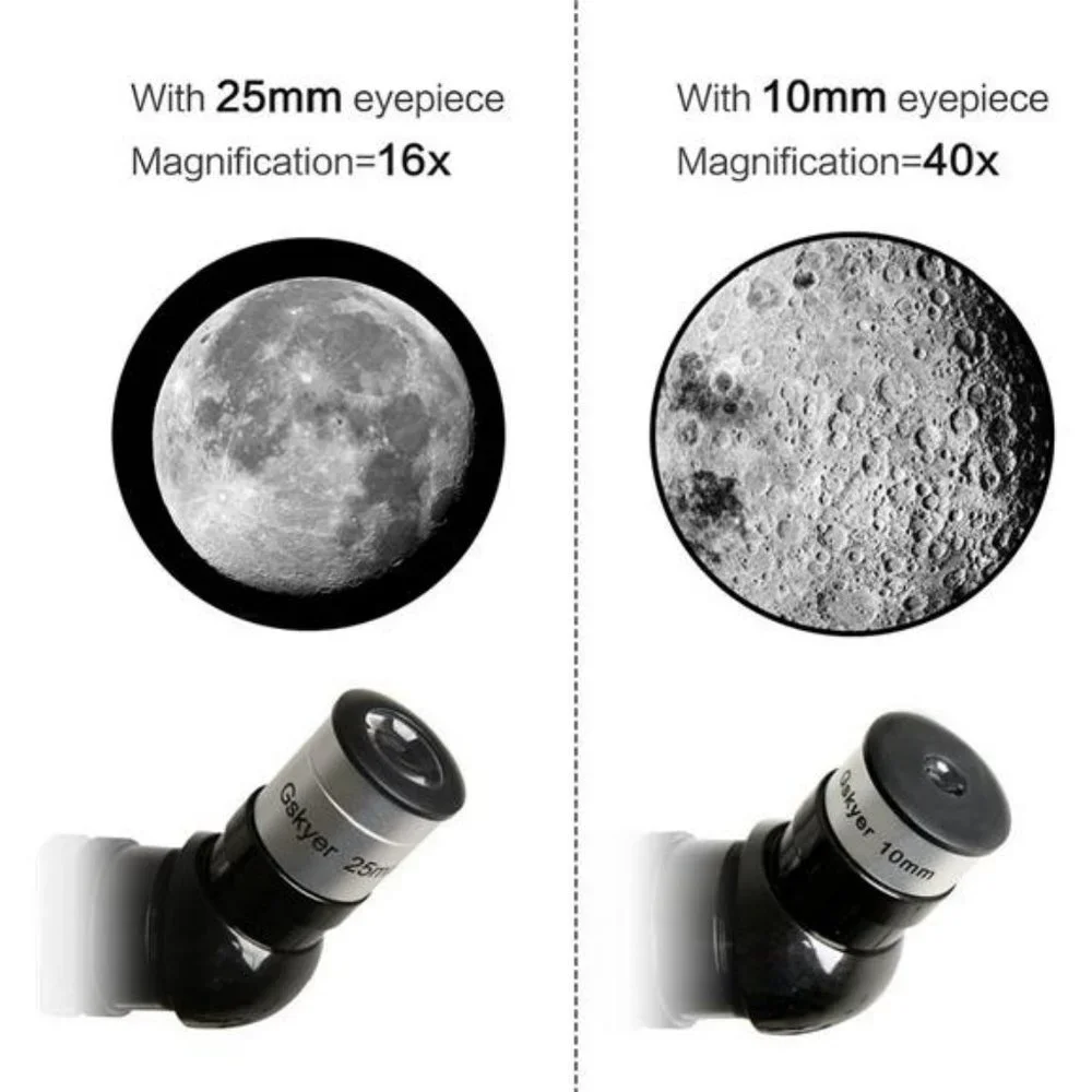 Telescope, 70mm Aperture 400mm AZ Mount Astronomical Refracting Telescope, Kid